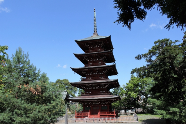 最勝院 五重塔